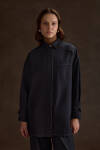Lacivert Denim Görünümlü Tunik - 3