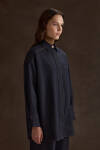 Lacivert Denim Görünümlü Tunik - 4