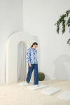 Lacivert Denim Pantolon 