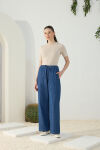 Lacivert Denim Pantolon - 2