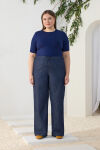 Lacivert Denim Pantolon - 2