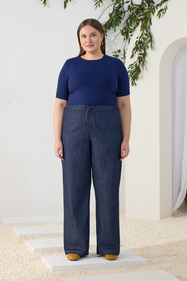 Lacivert Denim Pantolon - Aker (1)
