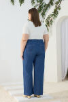 Lacivert Denim Pantolon - 6