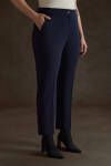 Lacivert Dokuma Pantolon - 3