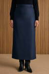 Lacivert Klasik Etek - 3