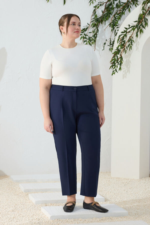 Lacivert Klasik Pantolon - 3