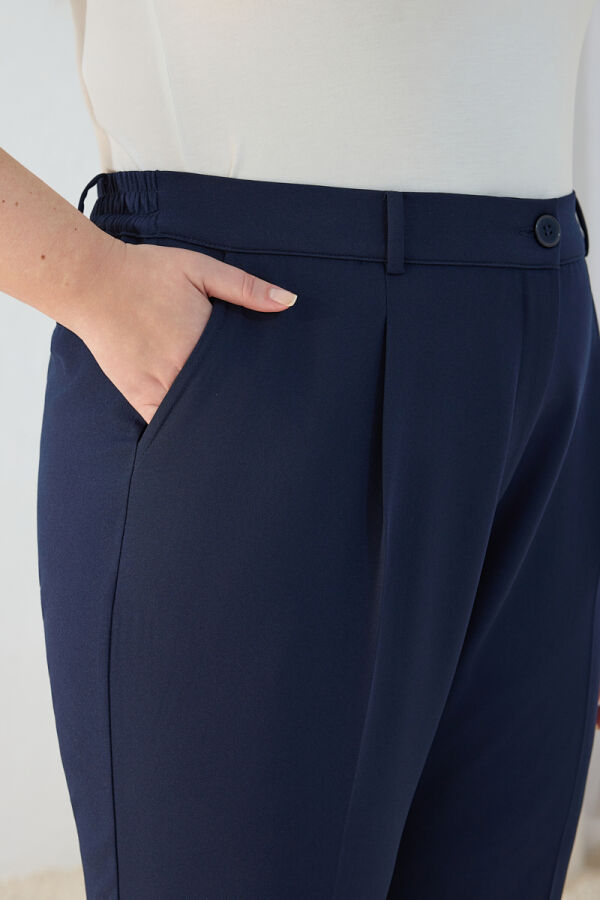 Lacivert Klasik Pantolon - 5