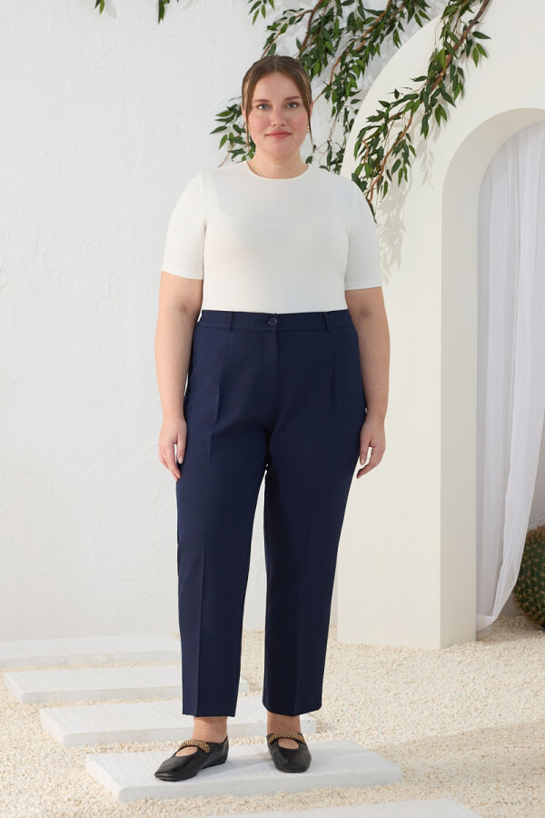 Lacivert Klasik Pantolon - Aker (1)