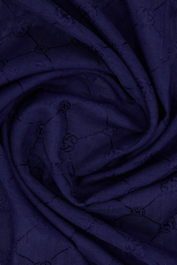 Lacivert Koza Eşarp - 2