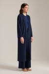 Lacivert Modal Kimono - 3