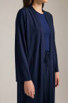 Lacivert Modal Kimono - 4
