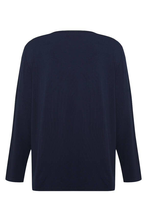 Lacivert ÖRME BODY - 3