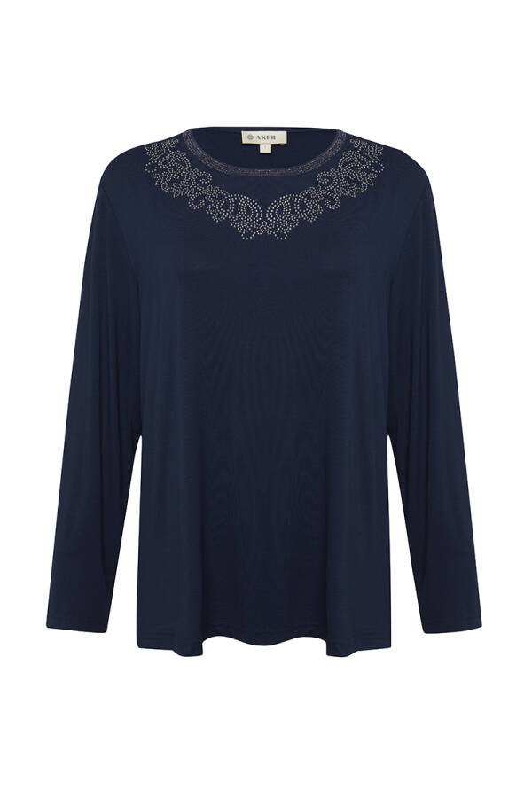 Lacivert ÖRME BODY - 1