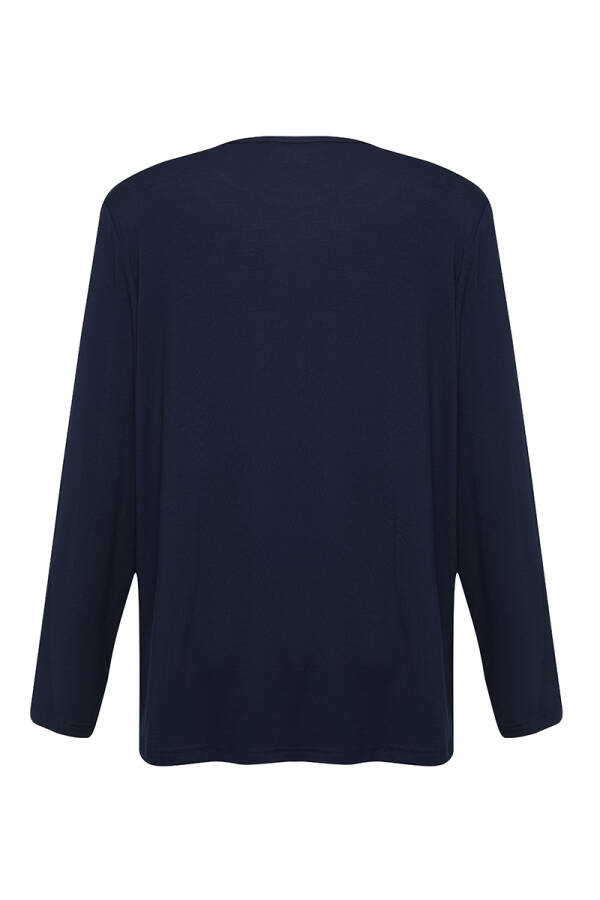 Lacivert ÖRME BODY - 3