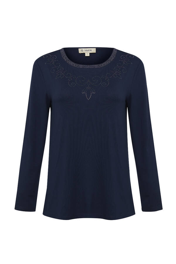 Lacivert ÖRME BODY - 1