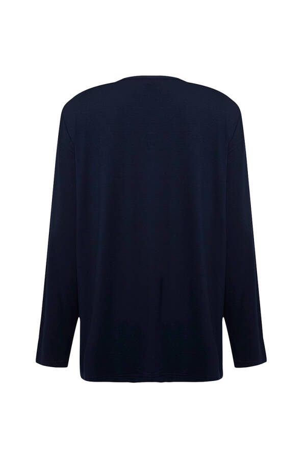 Lacivert ÖRME BODY - 3