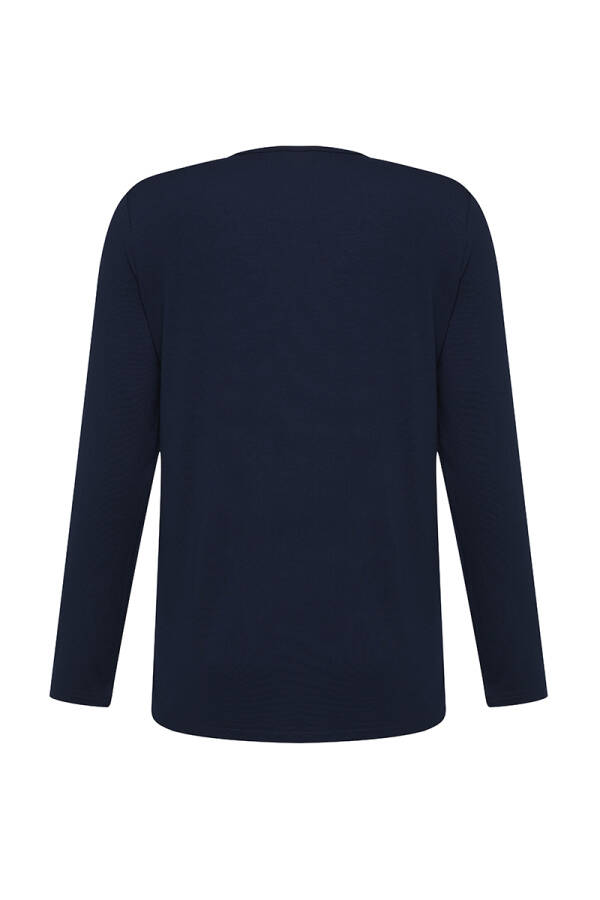 Lacivert ÖRME BODY - 3