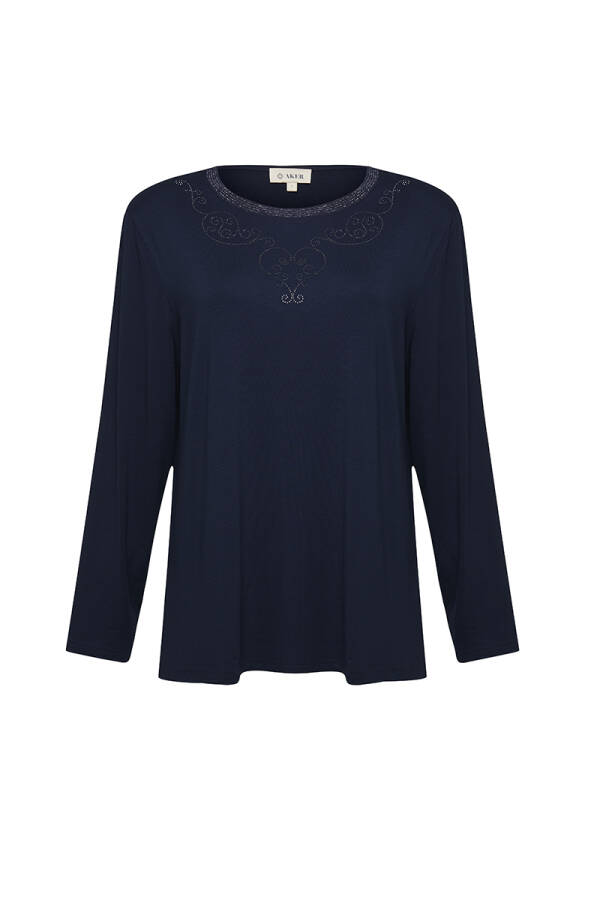 Lacivert ÖRME BODY - 1