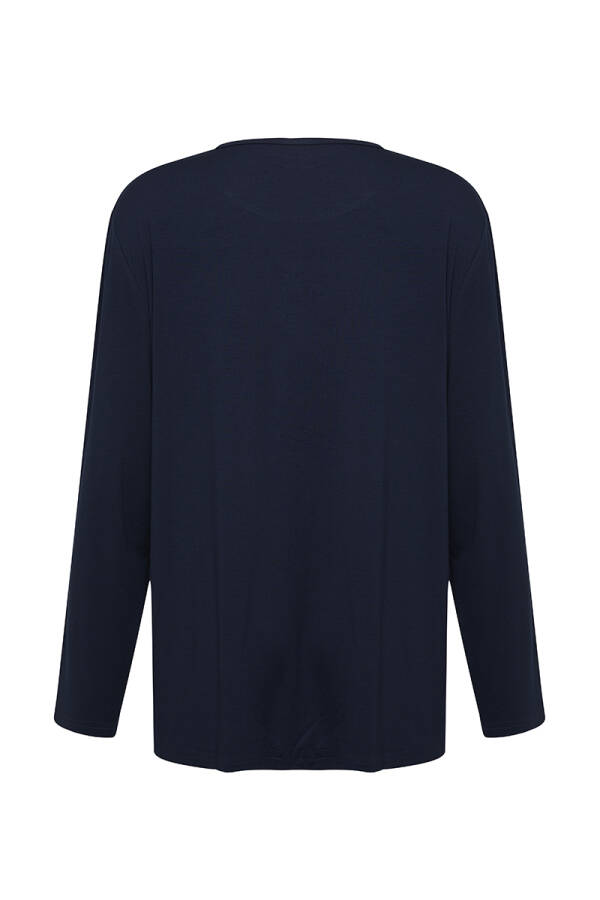 Lacivert ÖRME BODY - 3