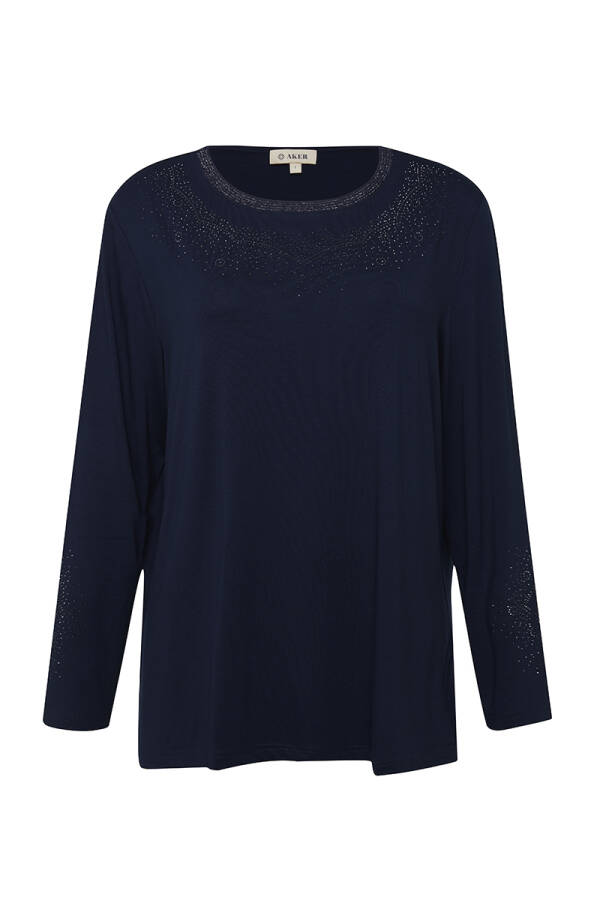 Lacivert ÖRME BODY - 1