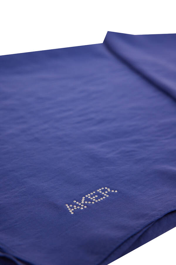 Lacivert 70X200 Modal Şal - 2