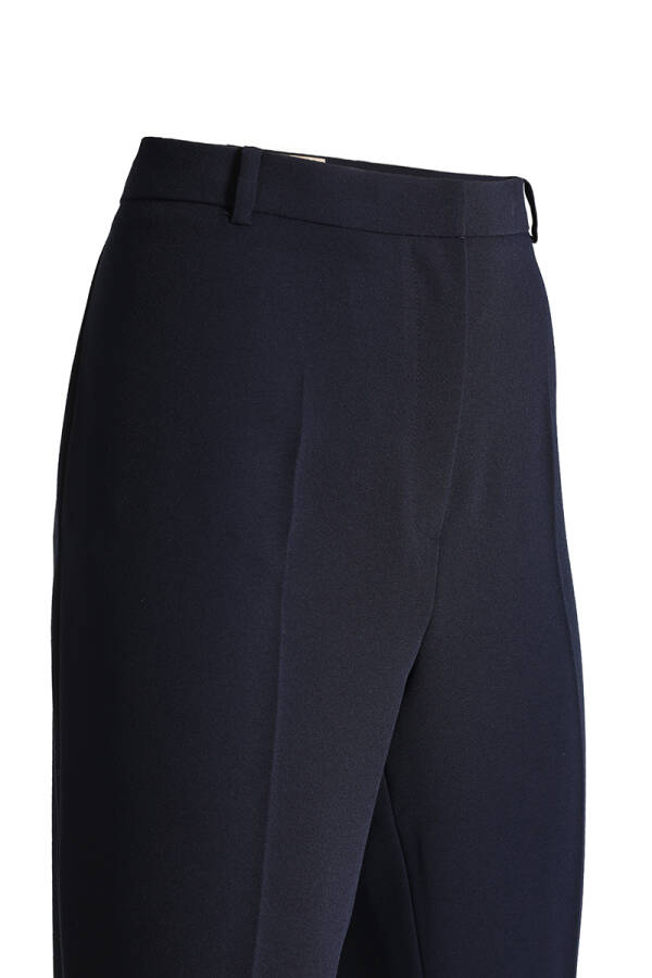 Lacivert Yandan Cepli Pantolon - 2