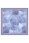 Lila 90X90 İpek Twill Eşarp 