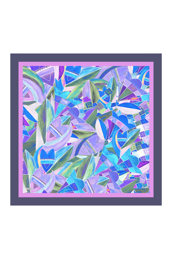 Lila 90X90 Pure Touch Eşarp - ARANCIA