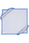 Mavi 90X90 İpek Twill Eşarp 