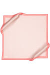 Logo Desenli 90X90 İpek Twill Eşarp 