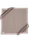 Logo Desenli 90X90 İpek Twill Eşarp 