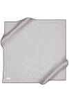 Logo Desenli 90X90 İpek Twill Eşarp 