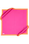 Pembe 90X90 İpek Twill Eşarp 