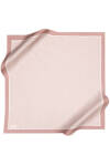 Logo Desenli 90X90 İpek Twill Eşarp 