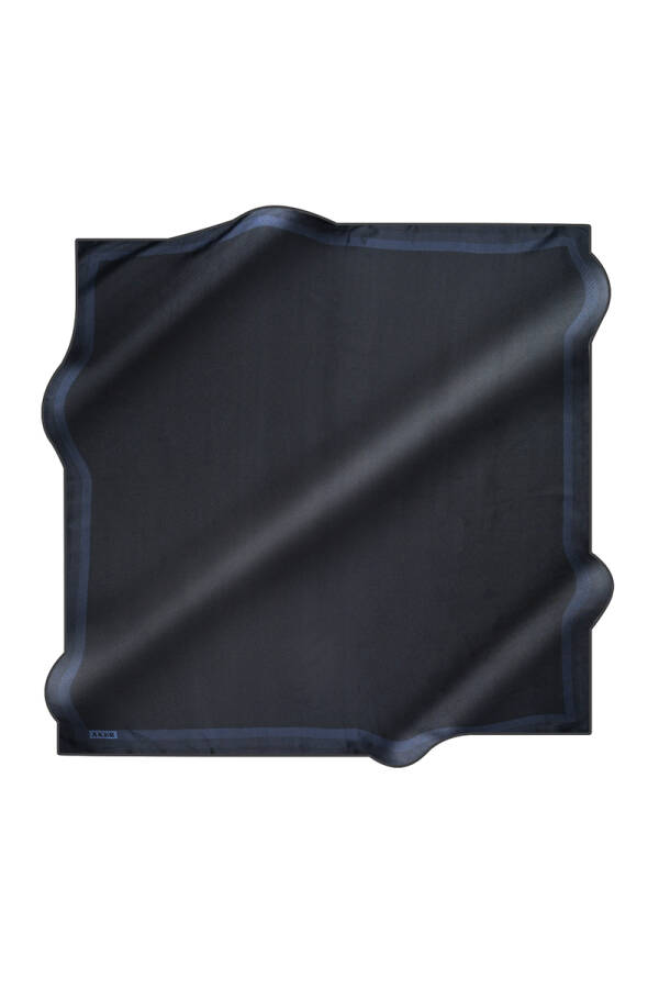 Düz Renk 90X90 İpek Jakar - 1