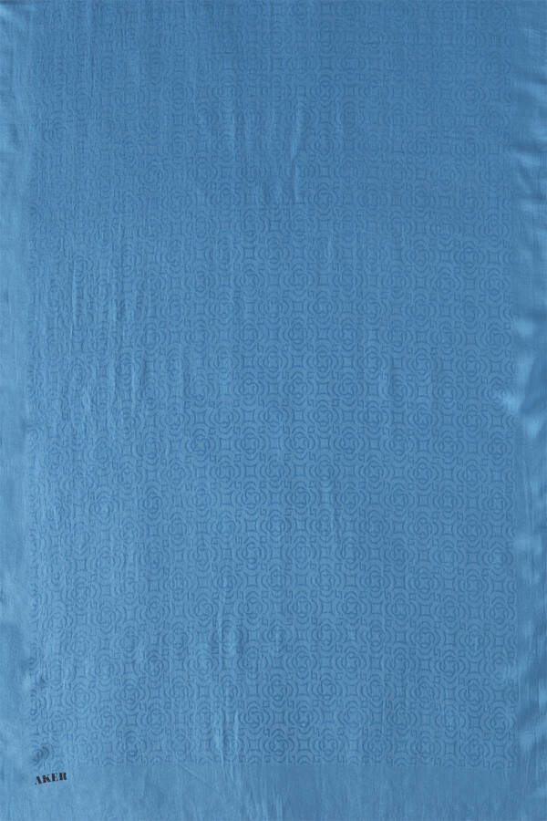 Mavi Liyosel Şal - Aker