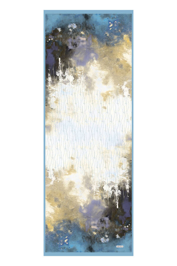 Mavi 70X200 Modal Şal - 1