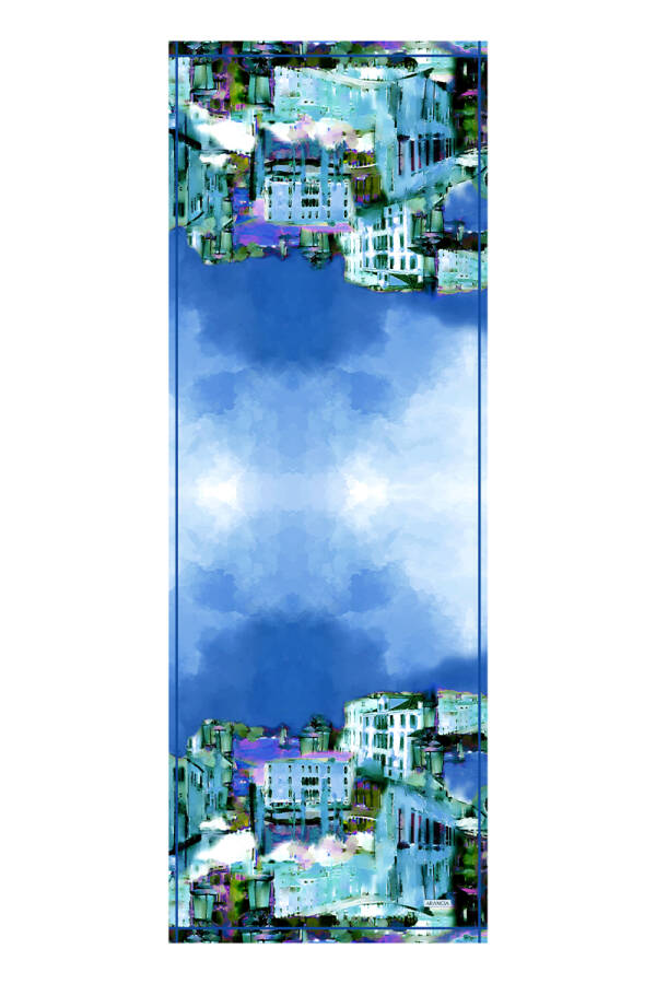 Mavi 70X200 Pure Touch Şal - 1