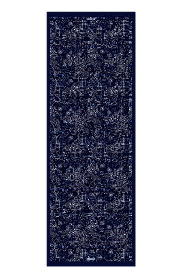 Mavi 70X200 Pure Touch Şal - 1