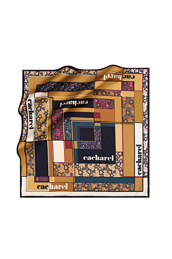 Renkli 90X90 Cacharel Poly Twill - 1