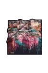Geometrik Desenli 90X90 Cacharel Poly Tivil Eşarp 