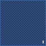 Mavi 90X90 İpek Krep Saten Eşarp - 3