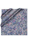 Mavi 90X90 İpek Twill Eşarp 