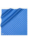 Mavi 90X90 İpek Twill Eşarp 