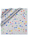 Mavi 90X90 İpek Twill Eşarp 
