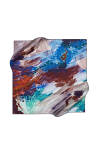 Renkli 90X90 Pierre Cardin Polyester Tivil Eşarp 