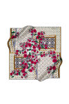 Sarı 90X90 İpek Twill Eşarp - 1