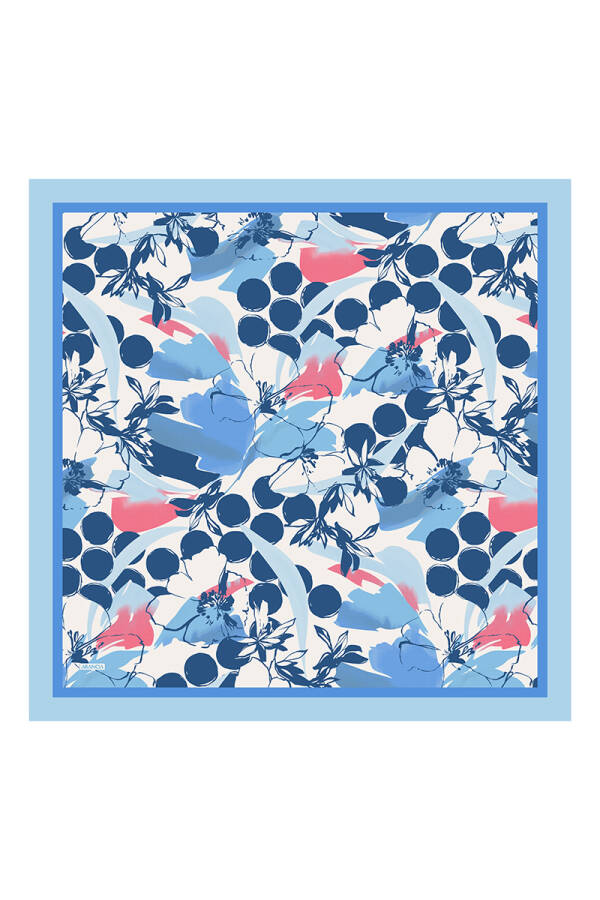 Mavi 90X90 Pure Touch Eşarp - 1