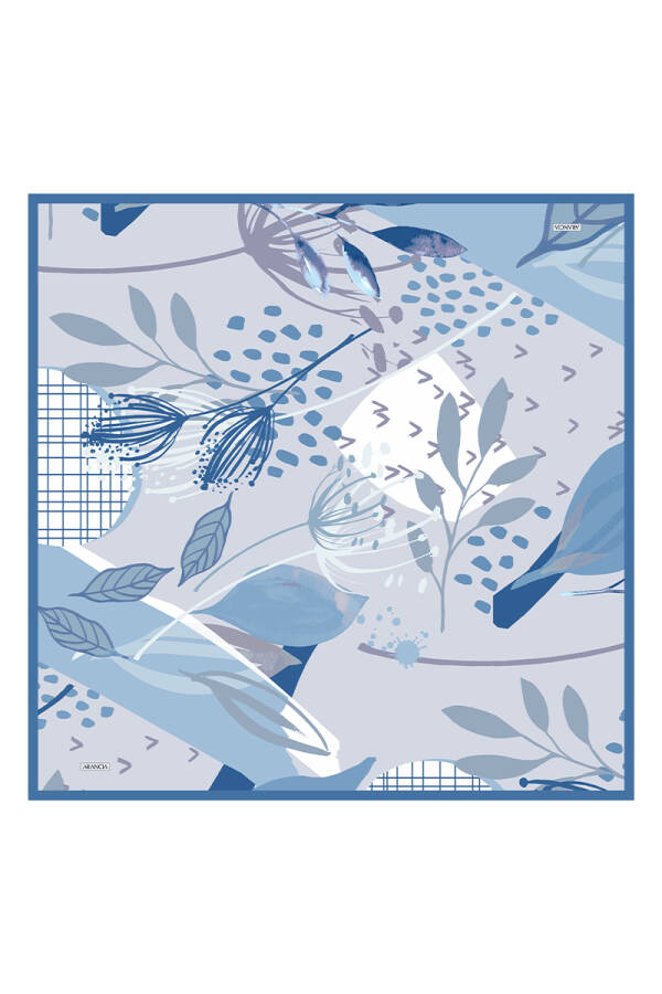 Mavi 90X90 Pure Touch Eşarp - 1