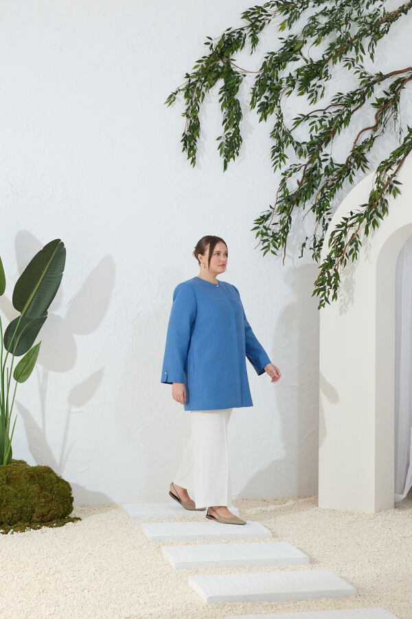 Mavi Bisiklet Yaka Kap - 1